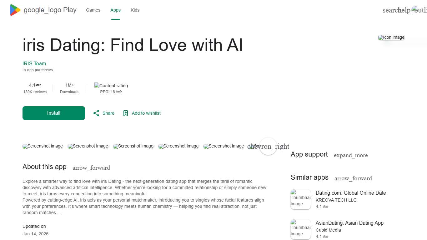 iris Dating: Find Love with AI - Apps on Google Play